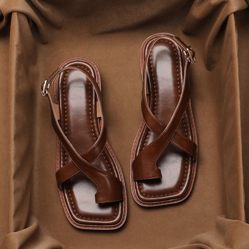 Vintage Fashion Dresses - Vintage Summer Open Toe Women Gladiator