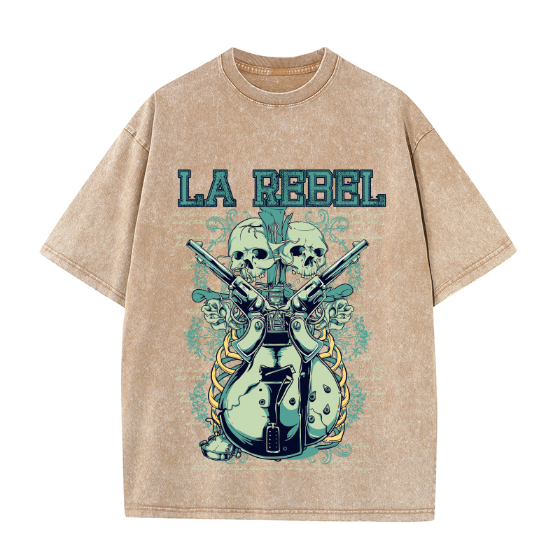 Vintage Fashion T Shirts - Personalized T-shirt Skull Women Pulovers Unisex