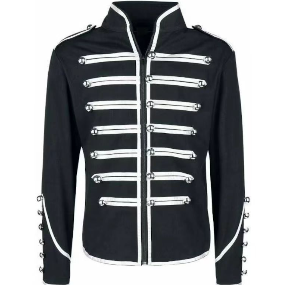 Vintage Fashion Dresses - Men's Steampunk Rockstar Jacket Vintage My