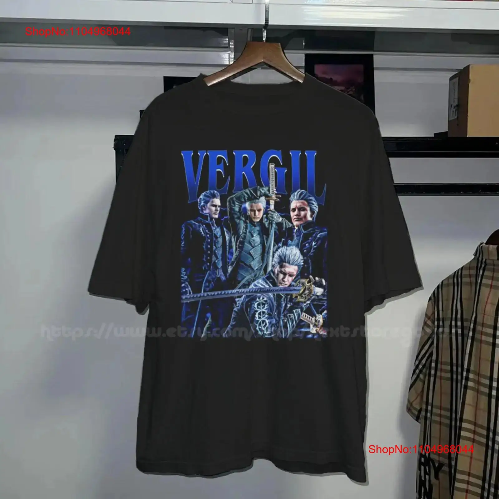 Vintage Fashion Game - Vergil DMC 90s Vintage T Shirt