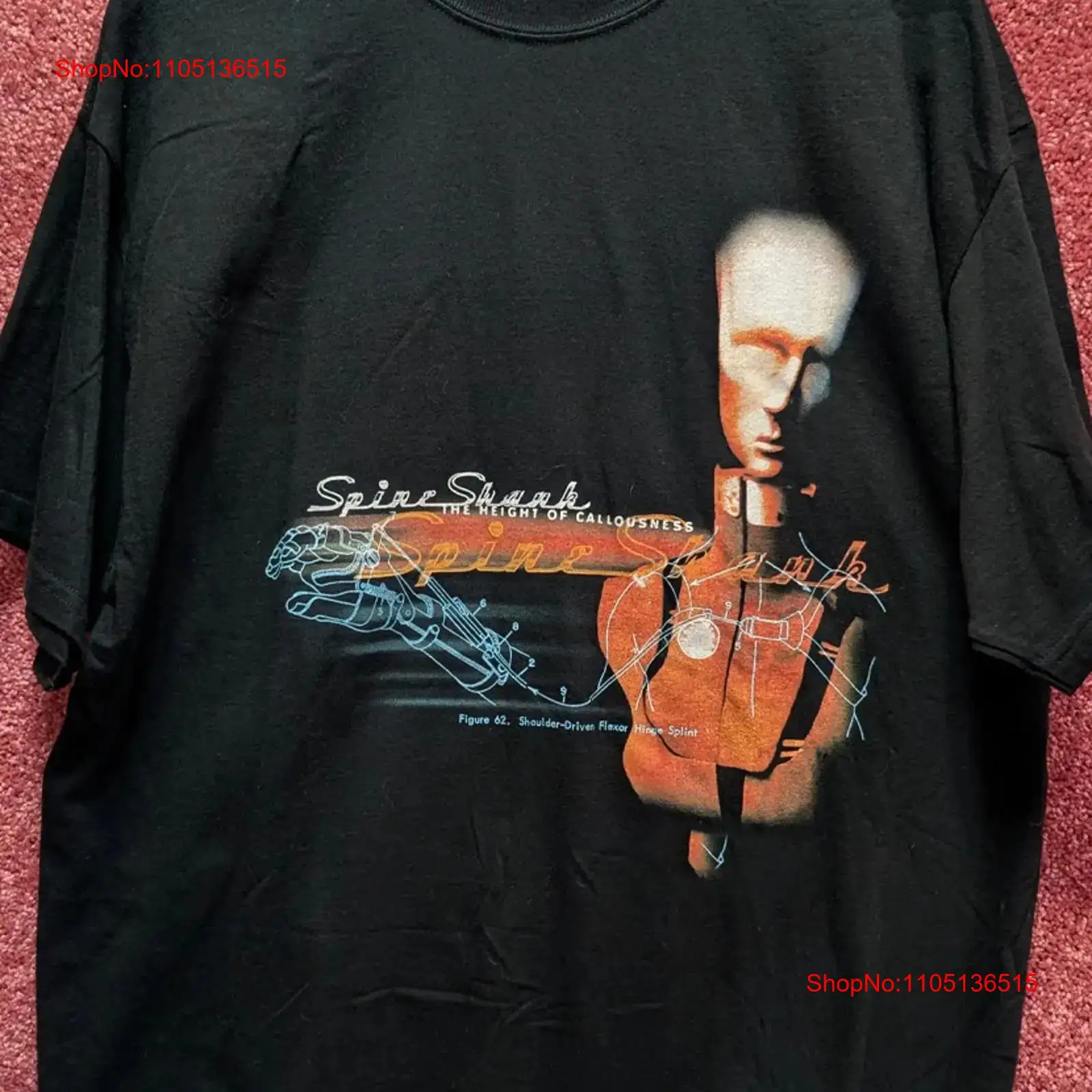Vintage Fashion T Shirts - Spineshank the Height of Callousness T