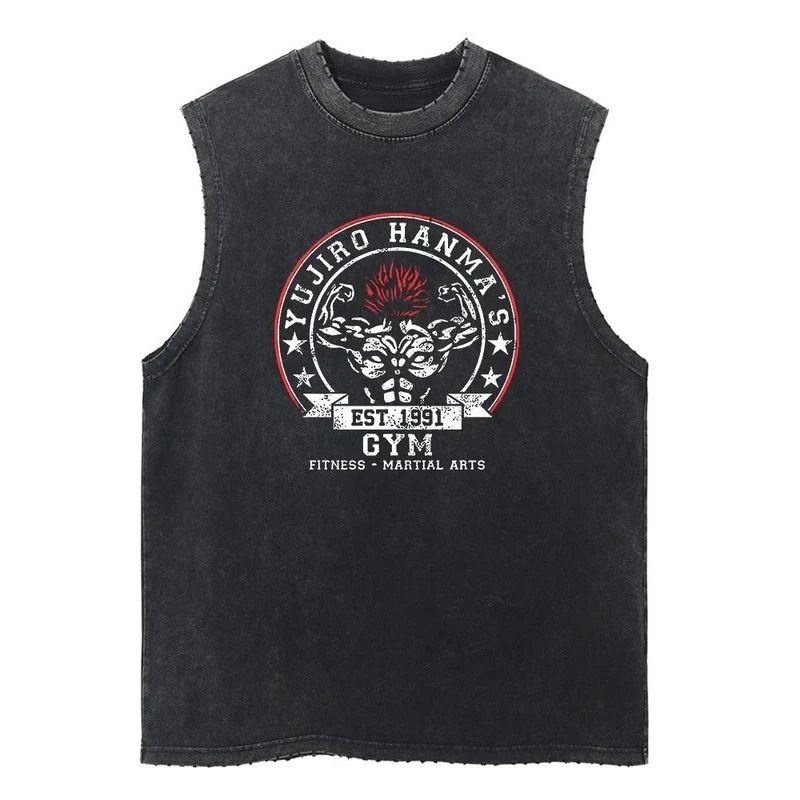 Fashion Y Vintage - Baki Men and Women Washed Old