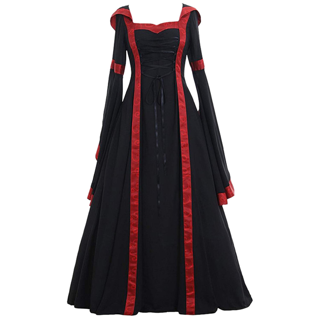 Vintage Fashion Dresses - Women's Halloween Dressing Fashion Big Swing