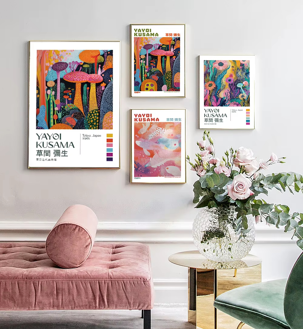 Vintage Fashion Exhibition - Vintage Poster of Tokyo Art Museum