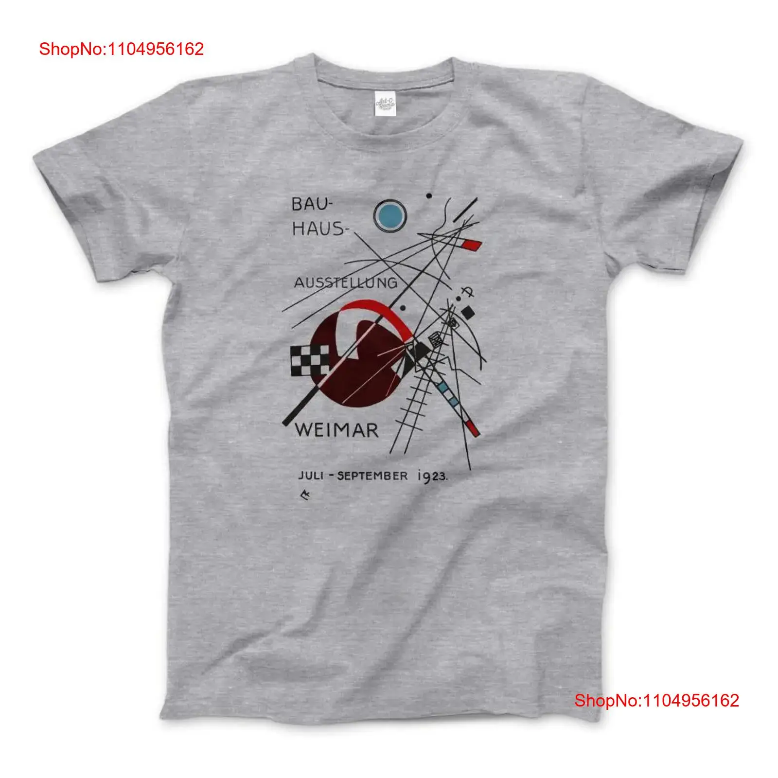Vintage Fashion Exhibition - Wassily Kandinsky Bauhaus Exhibition Artwork T