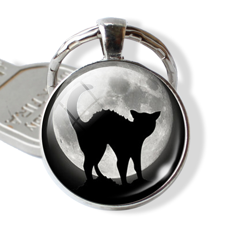 BLACK CAT Quote Keychain Lover - Vintage Fashion Quotes のレビューと価格