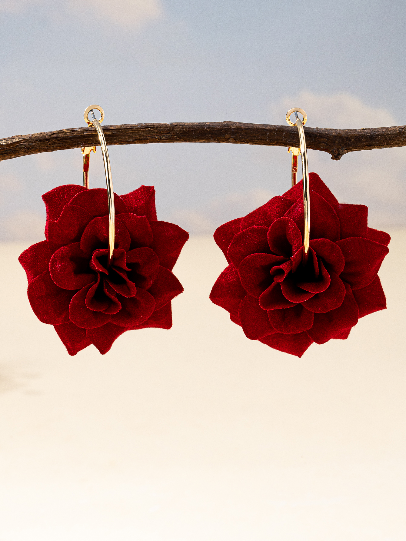 A Pair of Women's Burgundy Vel - Vintage Fashion Hong Kong のレビューと価格