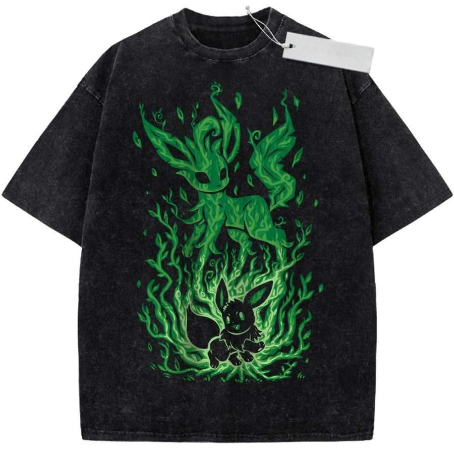 Oversize Vintage Washed Pokemo - Fashion Y Vintage のレビューと価格