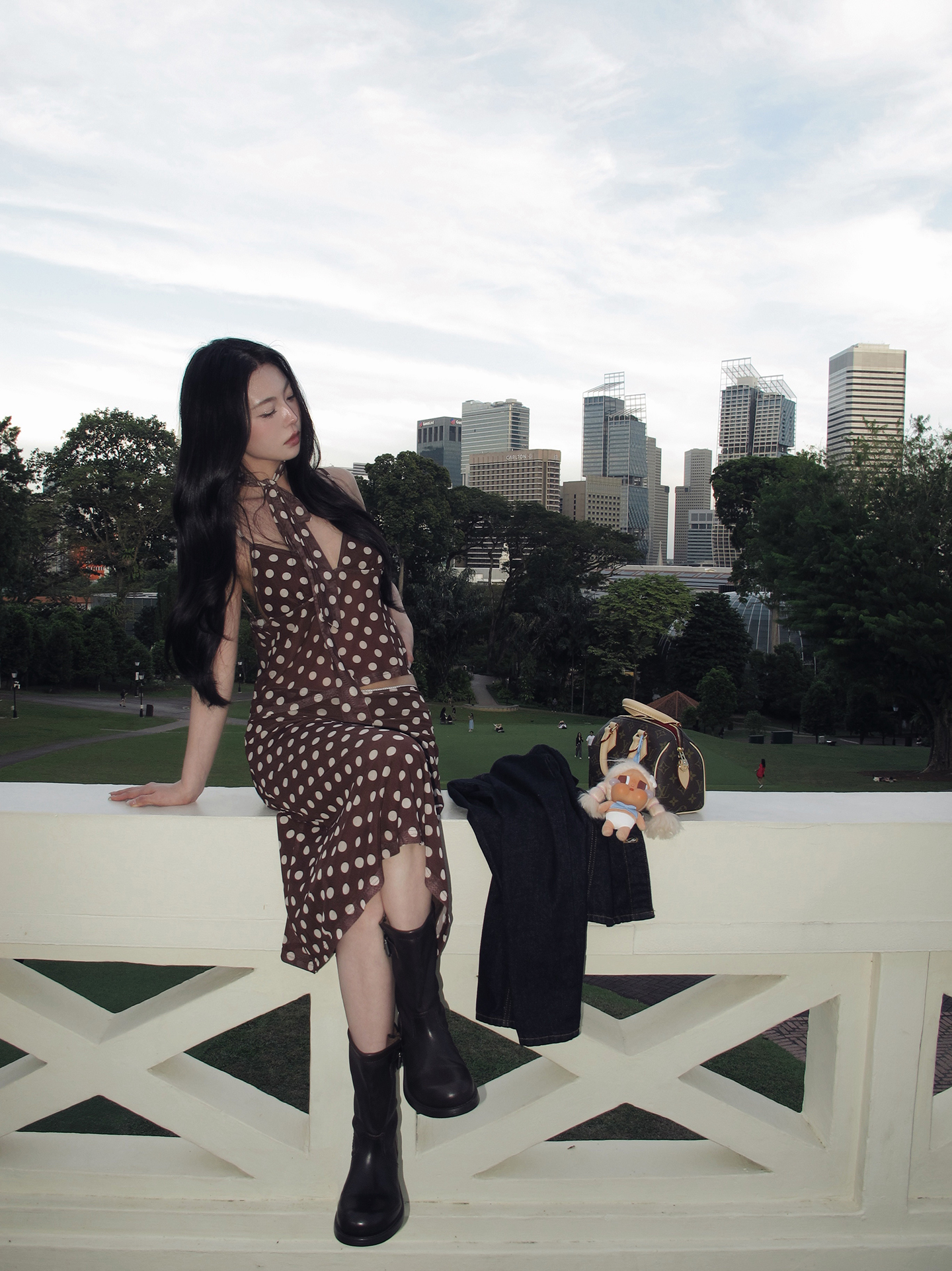 Black Cherry Retro Style Mesh  - Vintage Fashion Hong Kong のレビューと価格