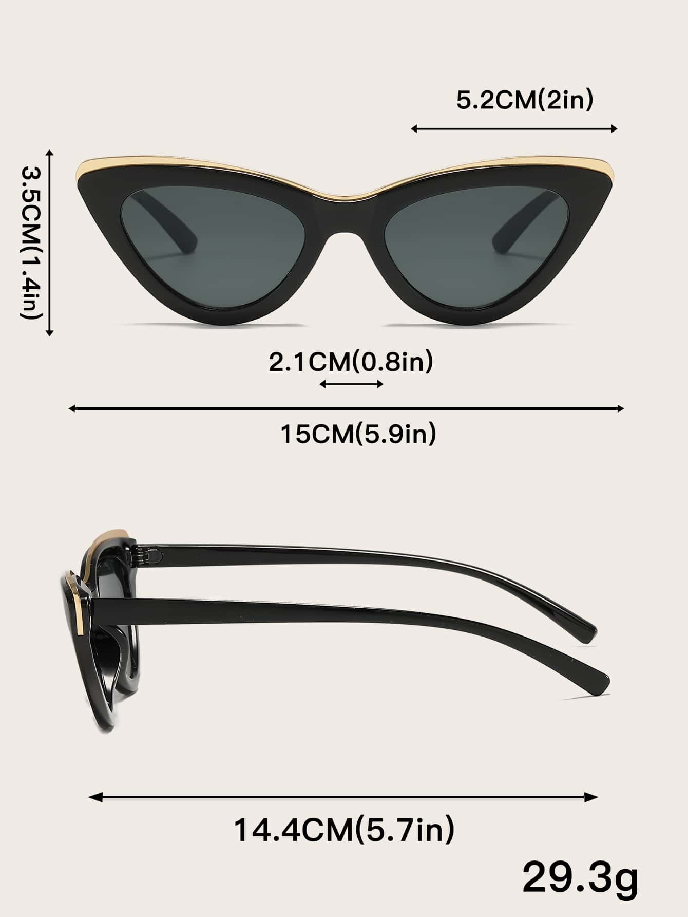 Cat Eye Fashion Sunglasses For - Vintage Fashion Style Men のレビューと価格