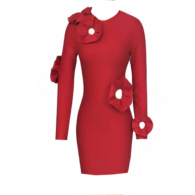 Vintage Rosette Red Black Mini - Vintage Fashion Exhibition のレビューと価格
