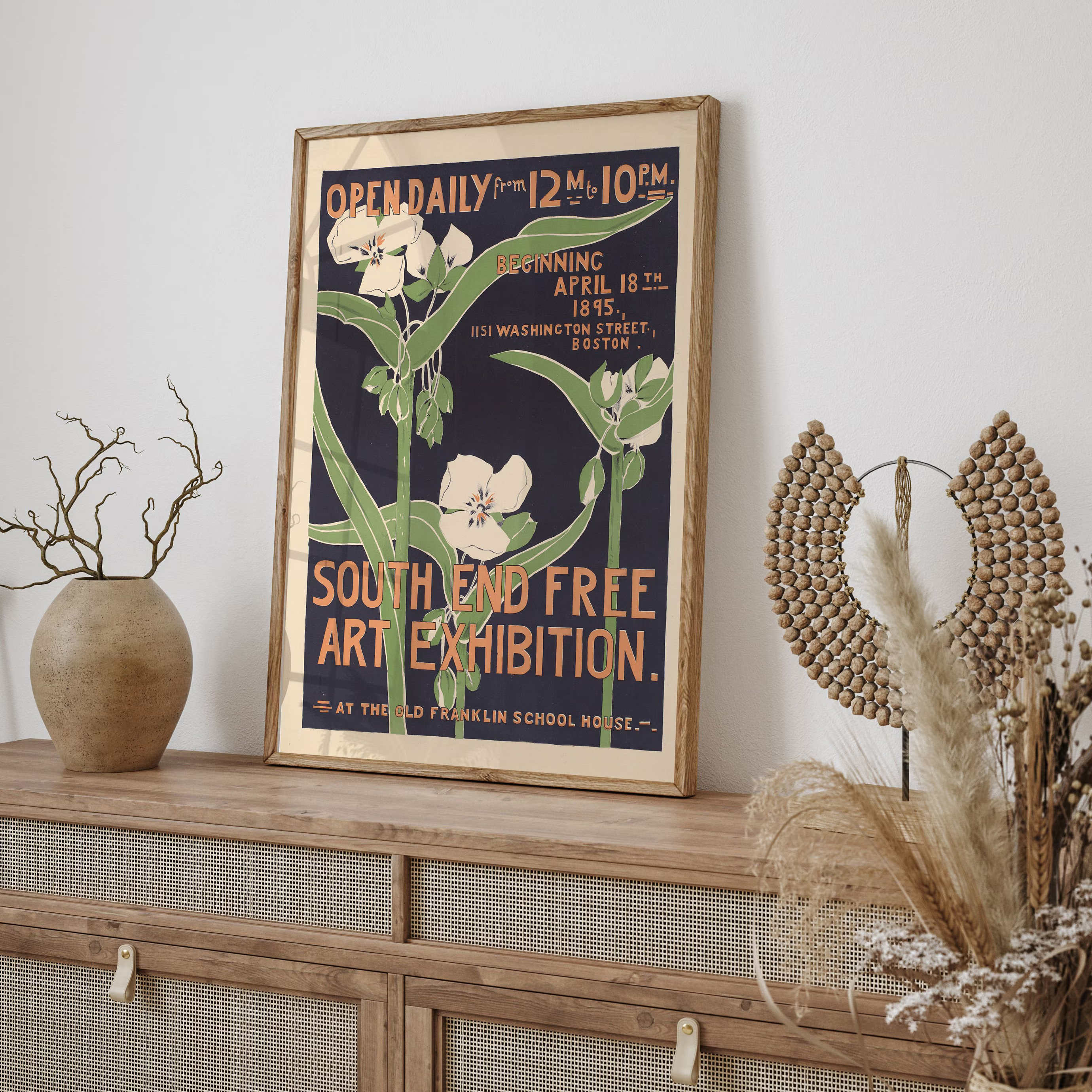 Art Nouveau Posters Vintage Ex - Vintage Fashion Exhibition のレビューと価格