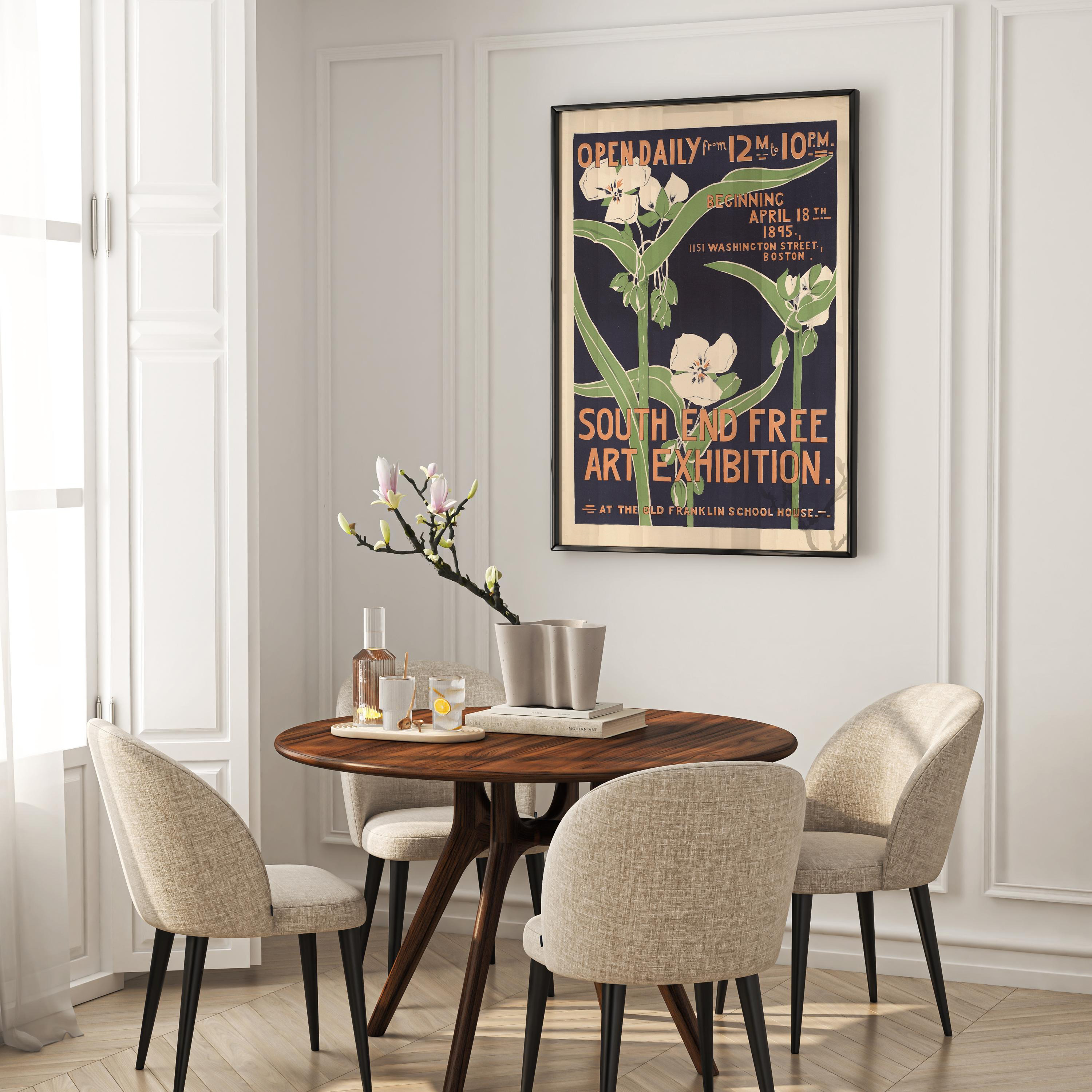 Art Nouveau Posters Vintage Ex - Vintage Fashion Exhibition のレビューと価格