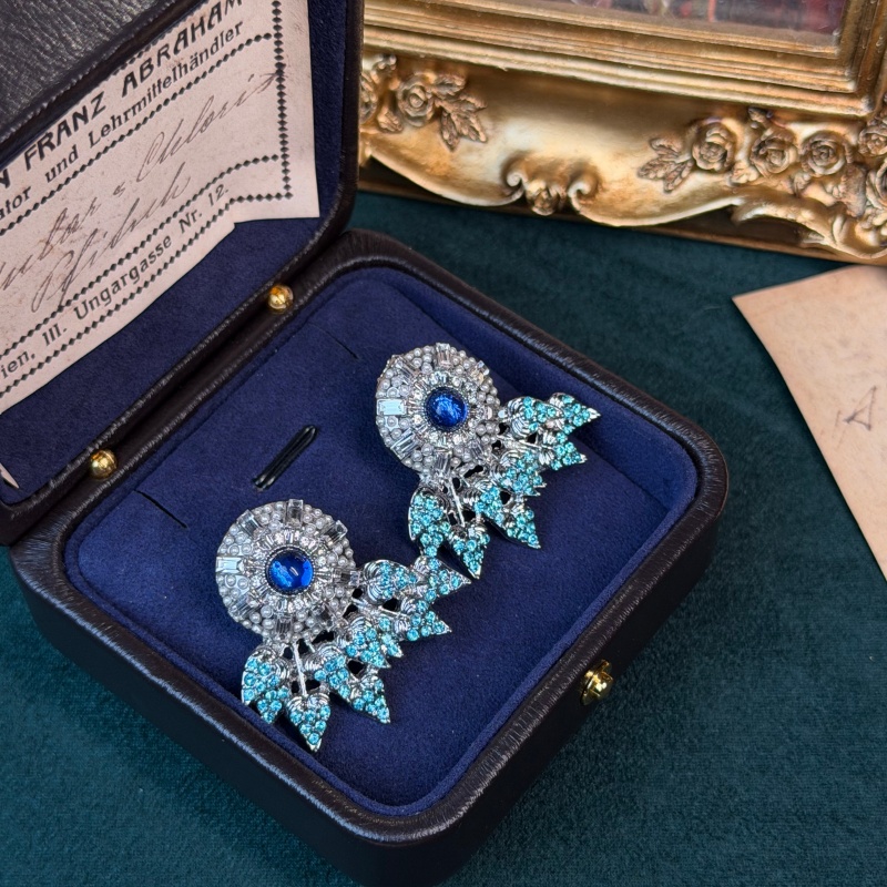 Vintage Blue Snowflake Pearl R - Vintage Fashion Jewelry Brands のレビューと価格