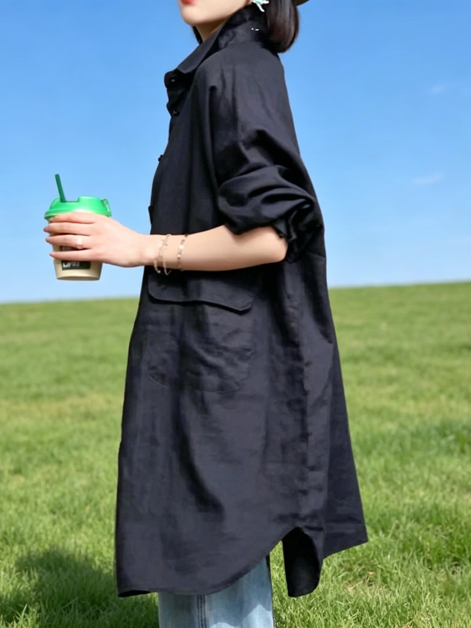 Ladies Loose Style Sun Protect - Vintage Fashion Hong Kong のレビューと価格