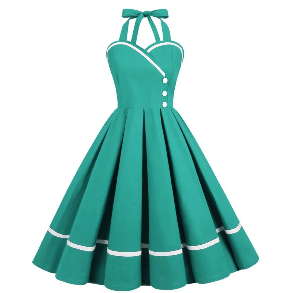Halloween  50s 60s 80s Retro D - Vintage Fashion Dresses のレビューと価格
