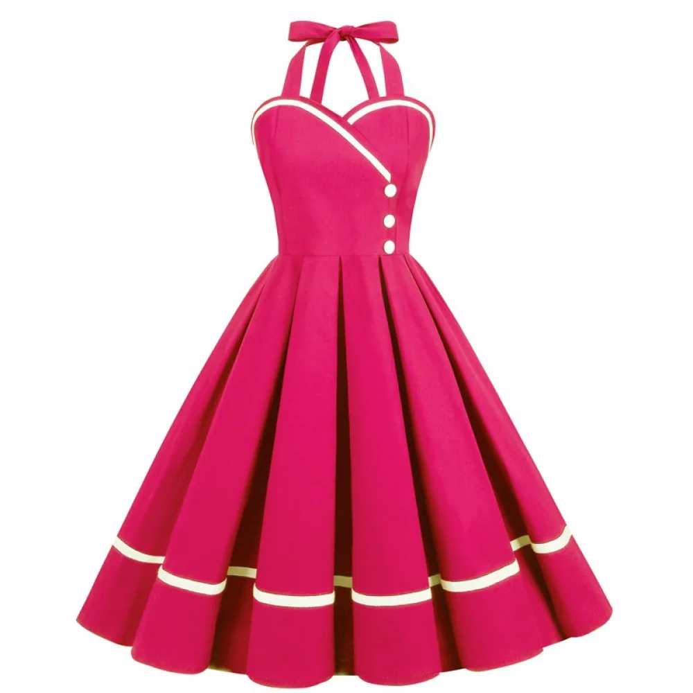 Halloween  50s 60s 80s Retro D - Vintage Fashion Dresses のレビューと価格