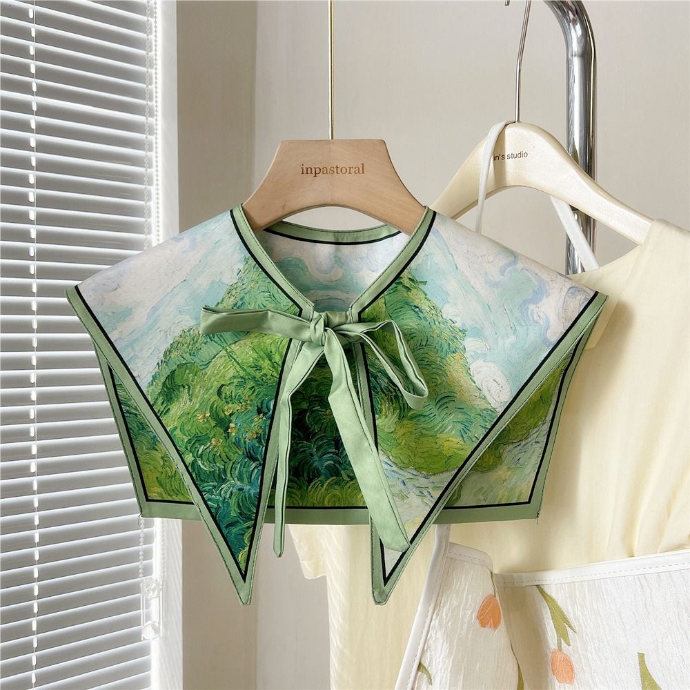 Floral Pattern Shirt Fake Coll - Vintage Fashion Patterns のレビューと価格