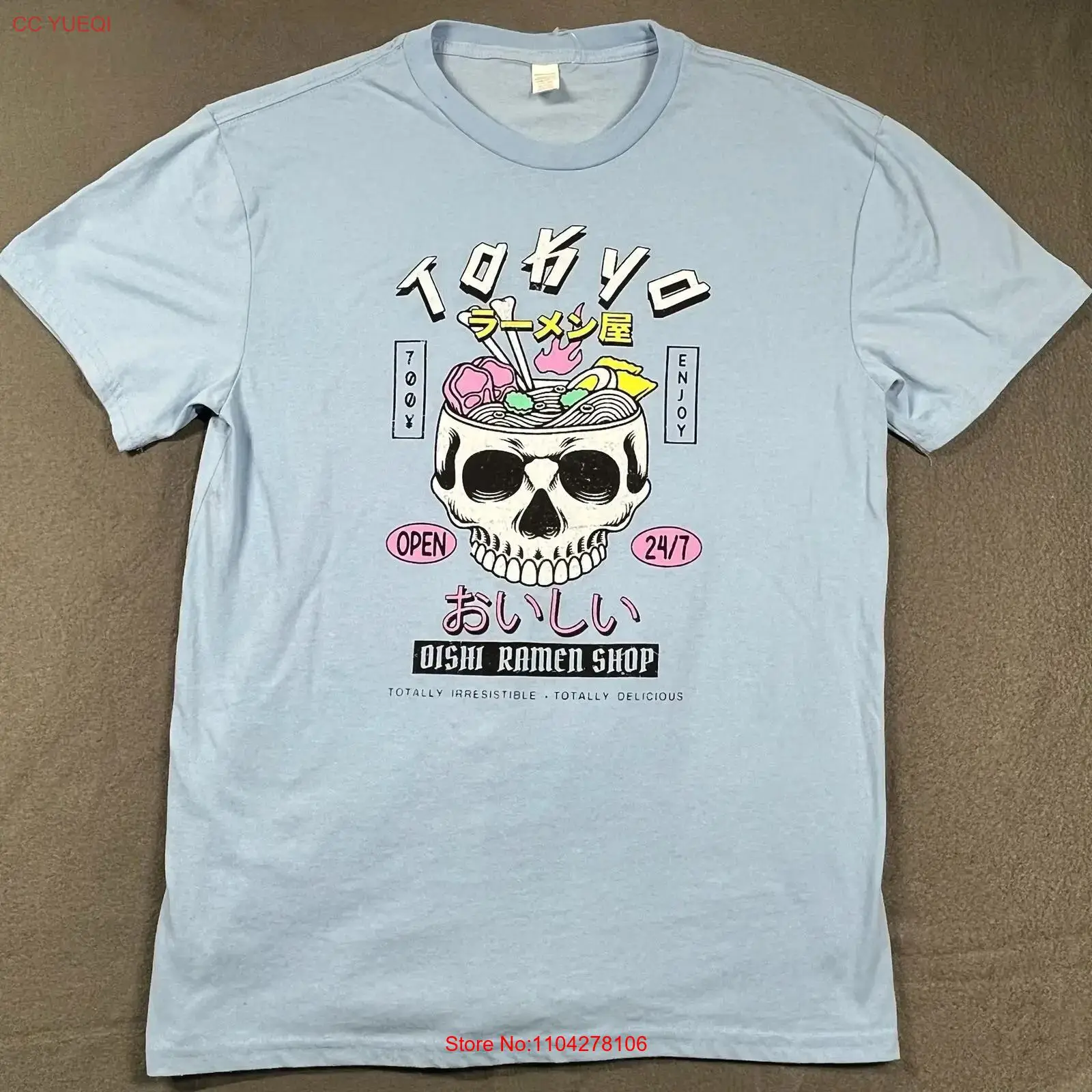 Tokyo Oishi Ramen Shop T Shirt - Vintage Fashion Tokyo のレビューと価格