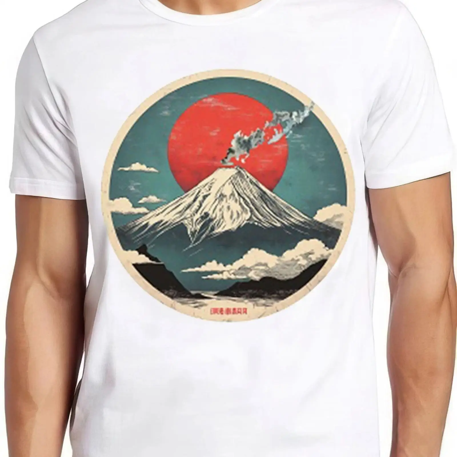 Fuji T Shirt san Mount Japan I - Vintage Fashion Tokyo のレビューと価格