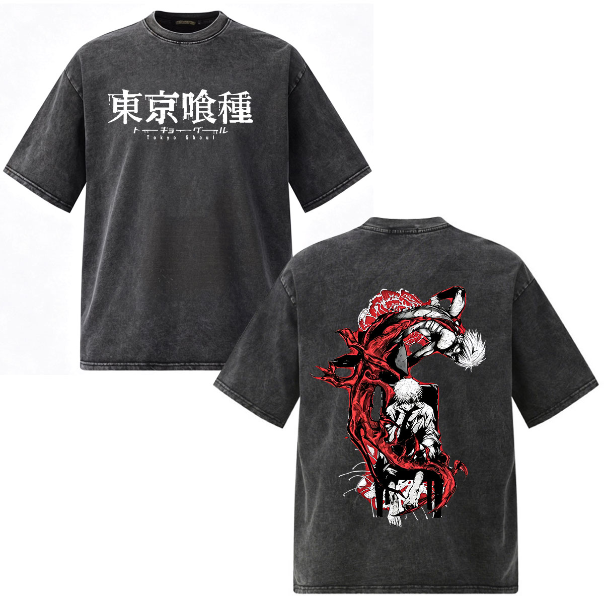 Anime Tokyo Ghoul Ken Kaneki T - Vintage Fashion Tokyo のレビューと価格