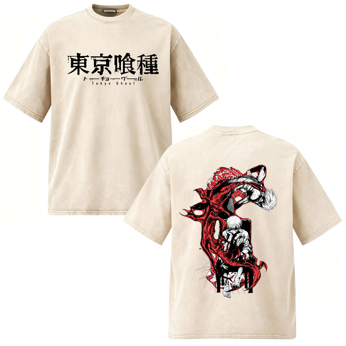 Anime Tokyo Ghoul Ken Kaneki T - Vintage Fashion Tokyo のレビューと価格
