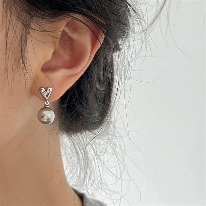 2023 New French Elegant Gray P - Vintage Fashion Jewelry Brands のレビューと価格