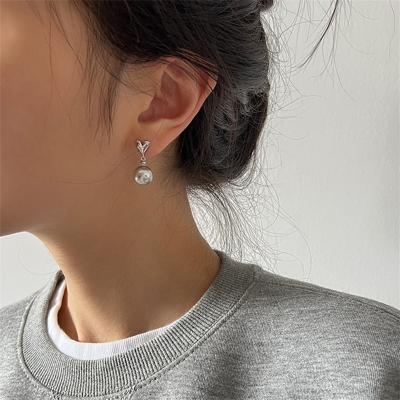 2023 New French Elegant Gray P - Vintage Fashion Jewelry Brands のレビューと価格