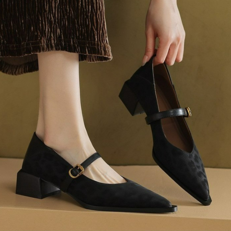 Vintage Pointed Toe Women Mary - Vintage Fashion Dresses のレビューと価格