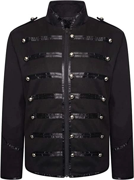 Men's Steampunk Rockstar Jacke - Vintage Fashion Dresses のレビューと価格
