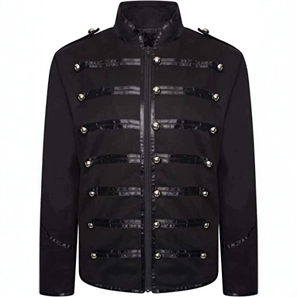 Men's Steampunk Rockstar Jacke - Vintage Fashion Dresses のレビューと価格