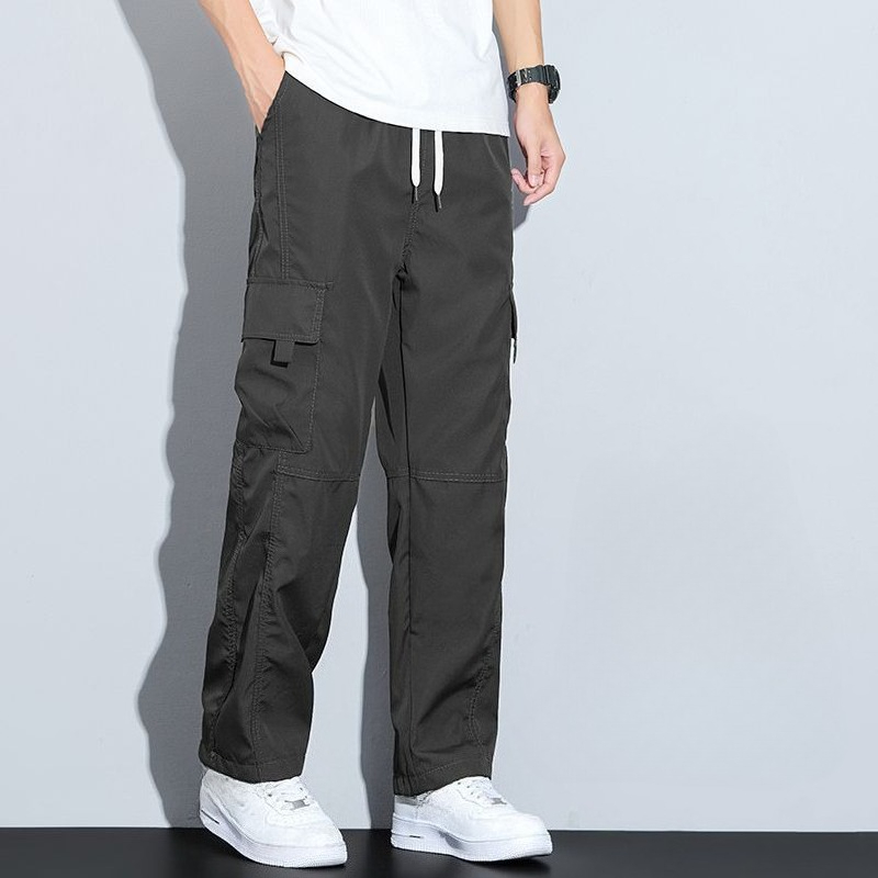 Multi Pocket Baggy Straight Ca - Vintage Fashion Style Men のレビューと価格