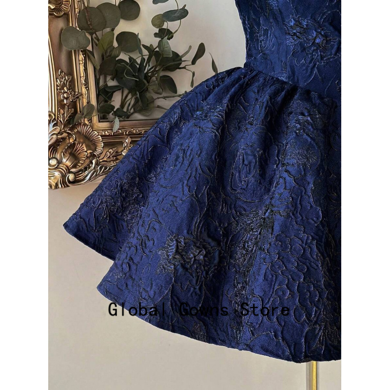 Royal Blue Vintage Halter Prom - Vintage Fashion Hong Kong のレビューと価格