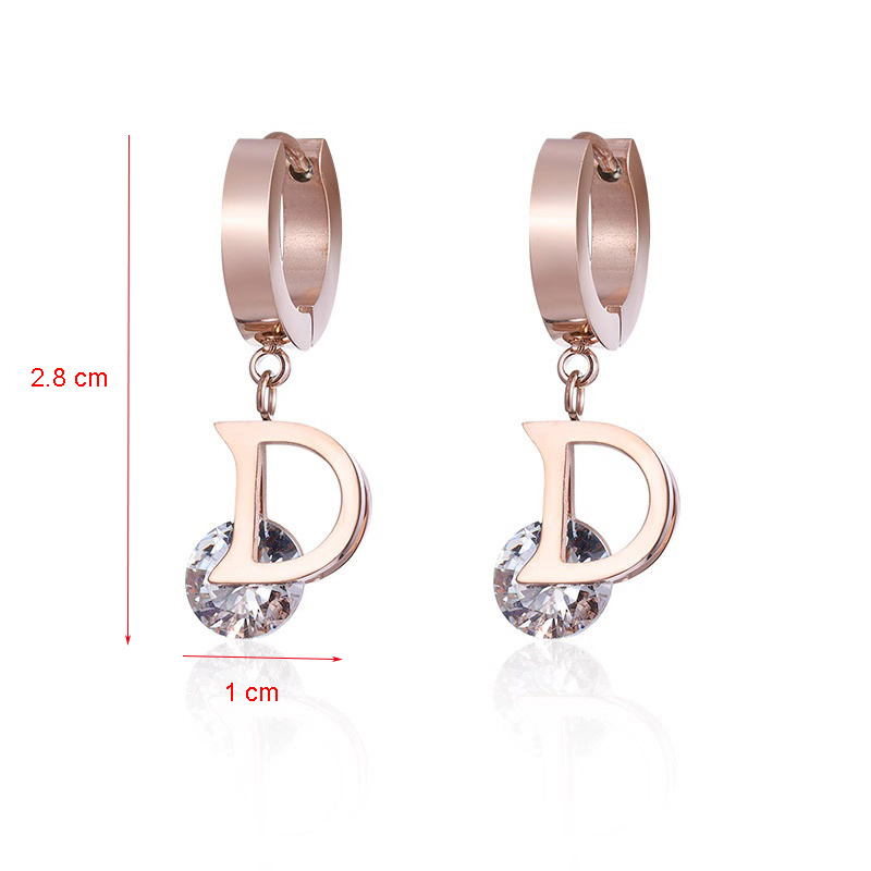 Vintage Luxury Letter D Crysta - Vintage Fashion Jewelry Brands のレビューと価格