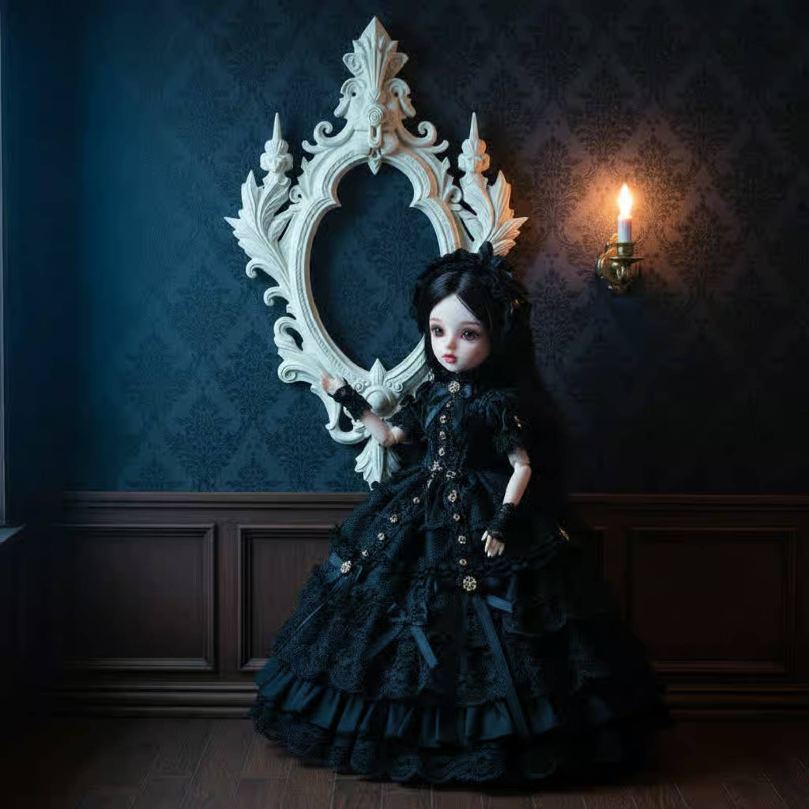 Medieval Picture Frame Scrollw - Vintage Fashion Doll のレビューと価格
