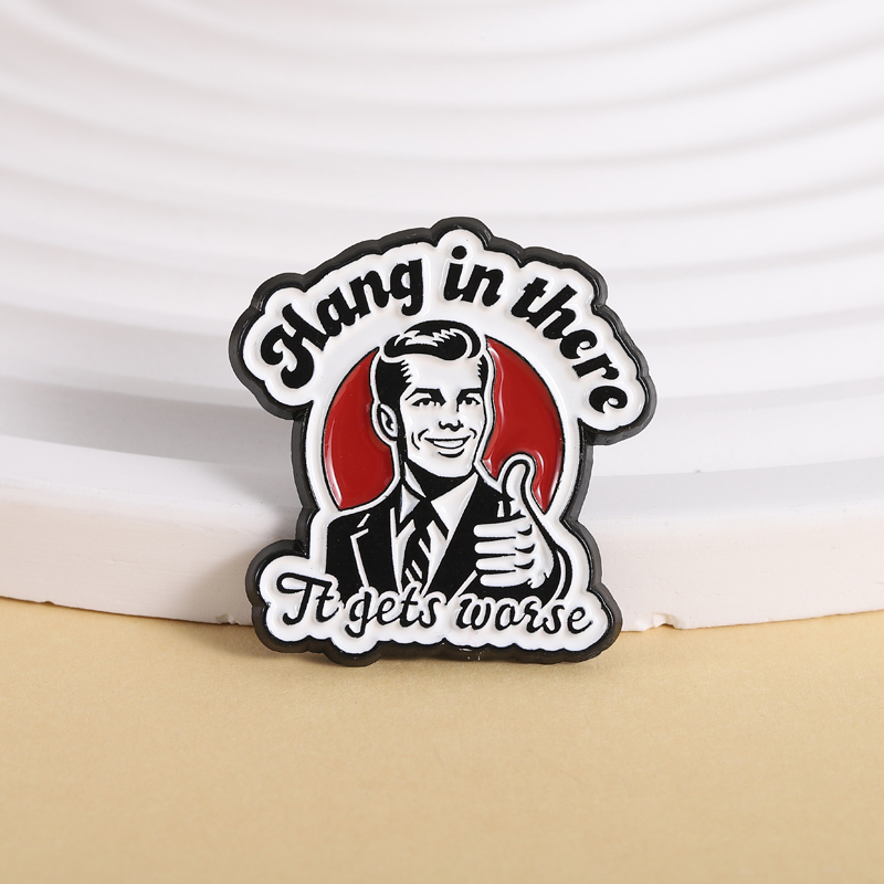 TV Movie Character Enamel Pins - Vintage Fashion Quotes のレビューと価格