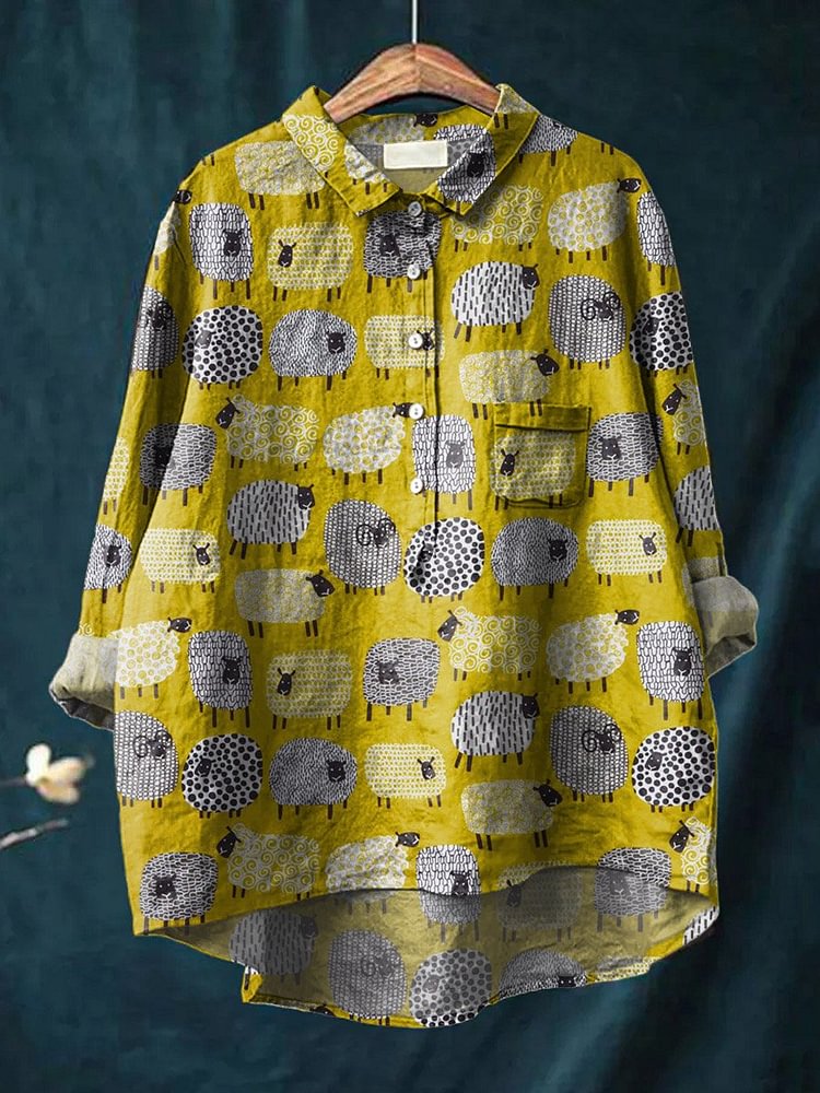 Vintage Lovely Sheep Art Patte - Vintage Fashion Patterns のレビューと価格
