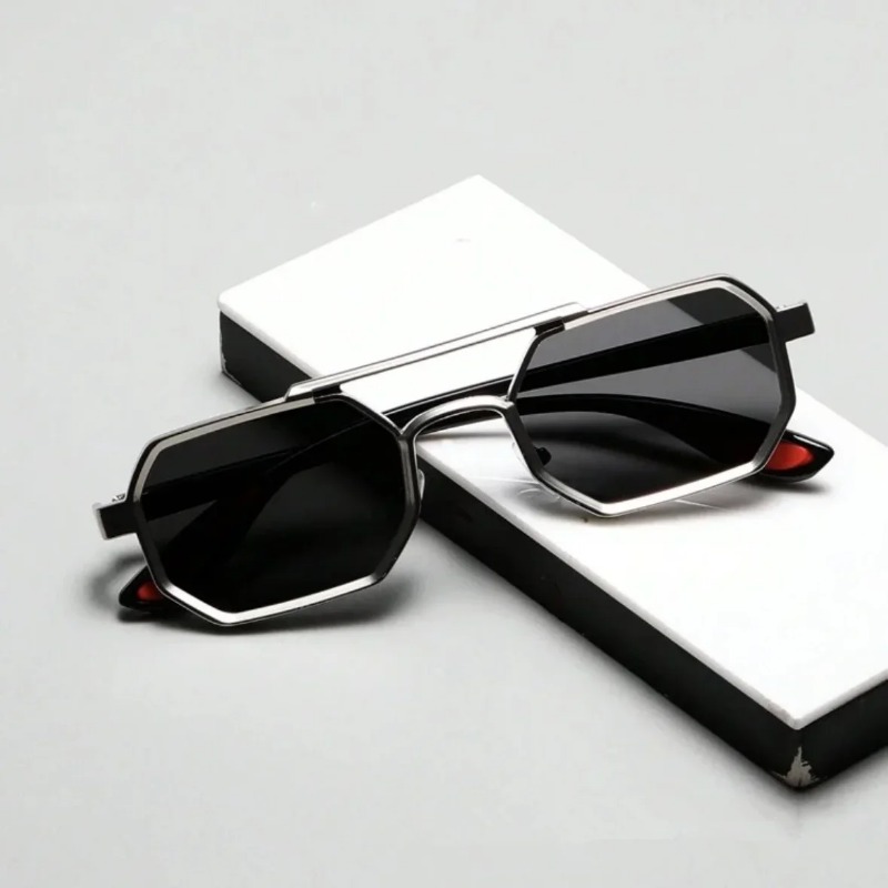 Vintage Square Sunglasses for  - Vintage Fashion Style Men のレビューと価格