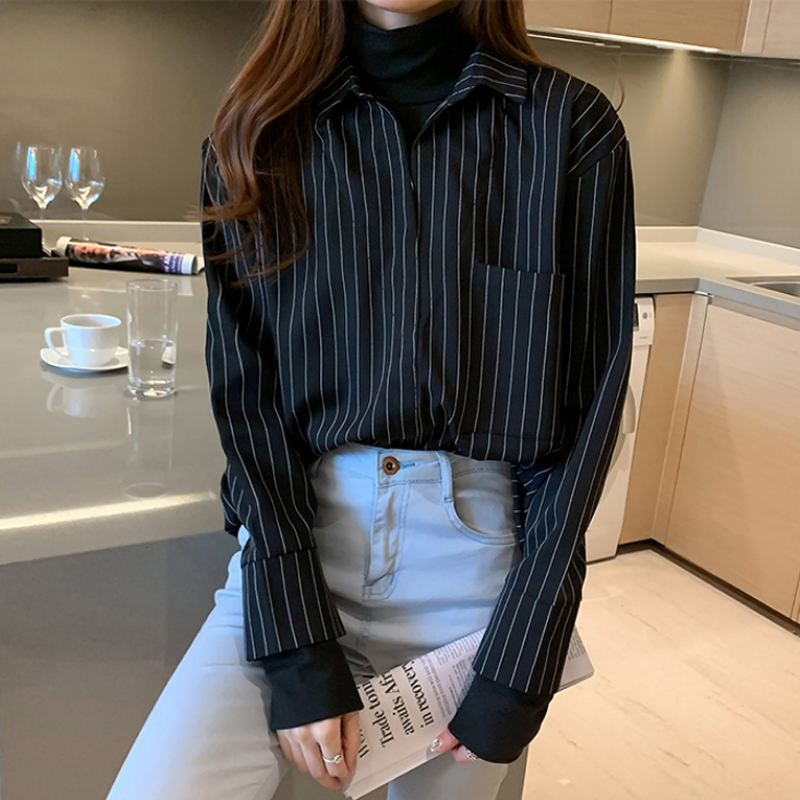 Long Sleeve Shirts Women New D - Vintage Fashion Hong Kong のレビューと価格