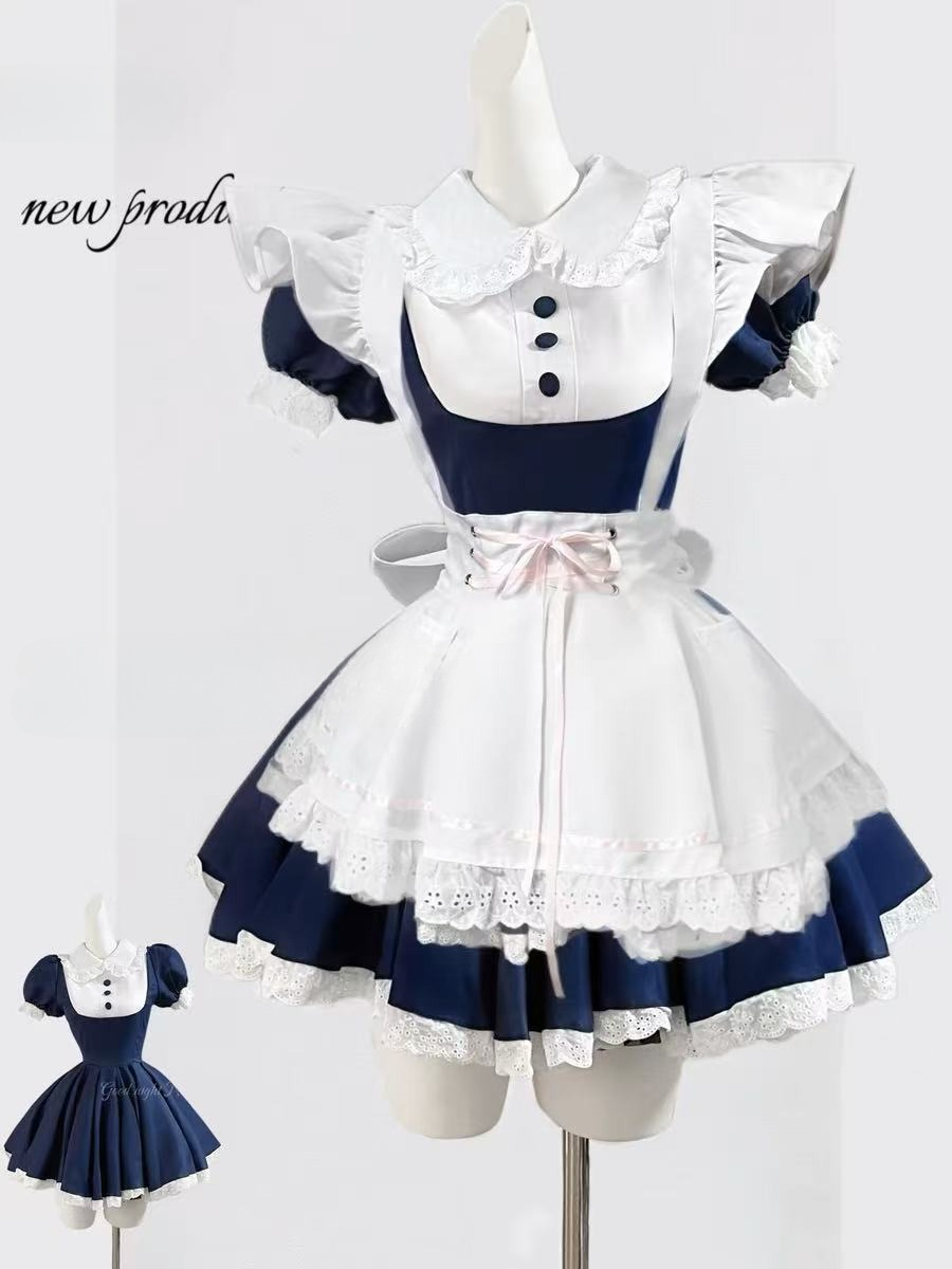 Gothic Black Lolita 3 Piece Dr - Vintage Fashion Pieces のレビューと価格