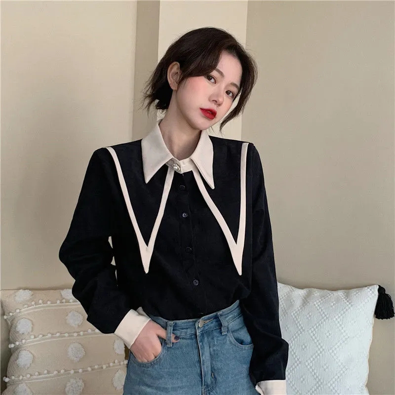 Women's Spring Autumn Korean S - Vintage Fashion Hong Kong のレビューと価格