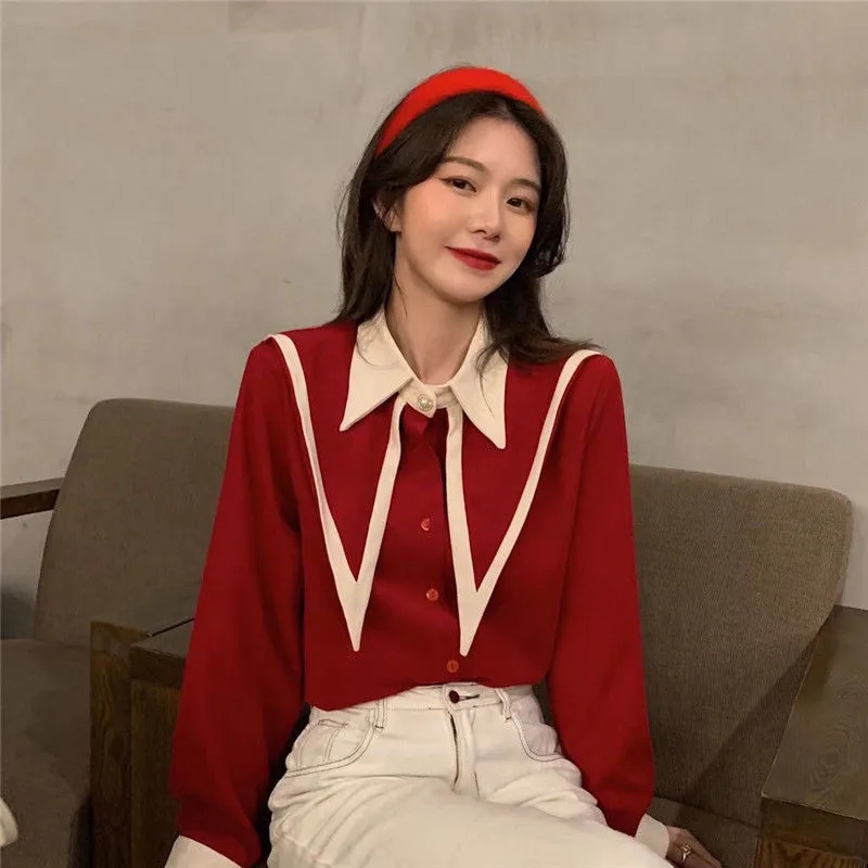 Women's Spring Autumn Korean S - Vintage Fashion Hong Kong のレビューと価格