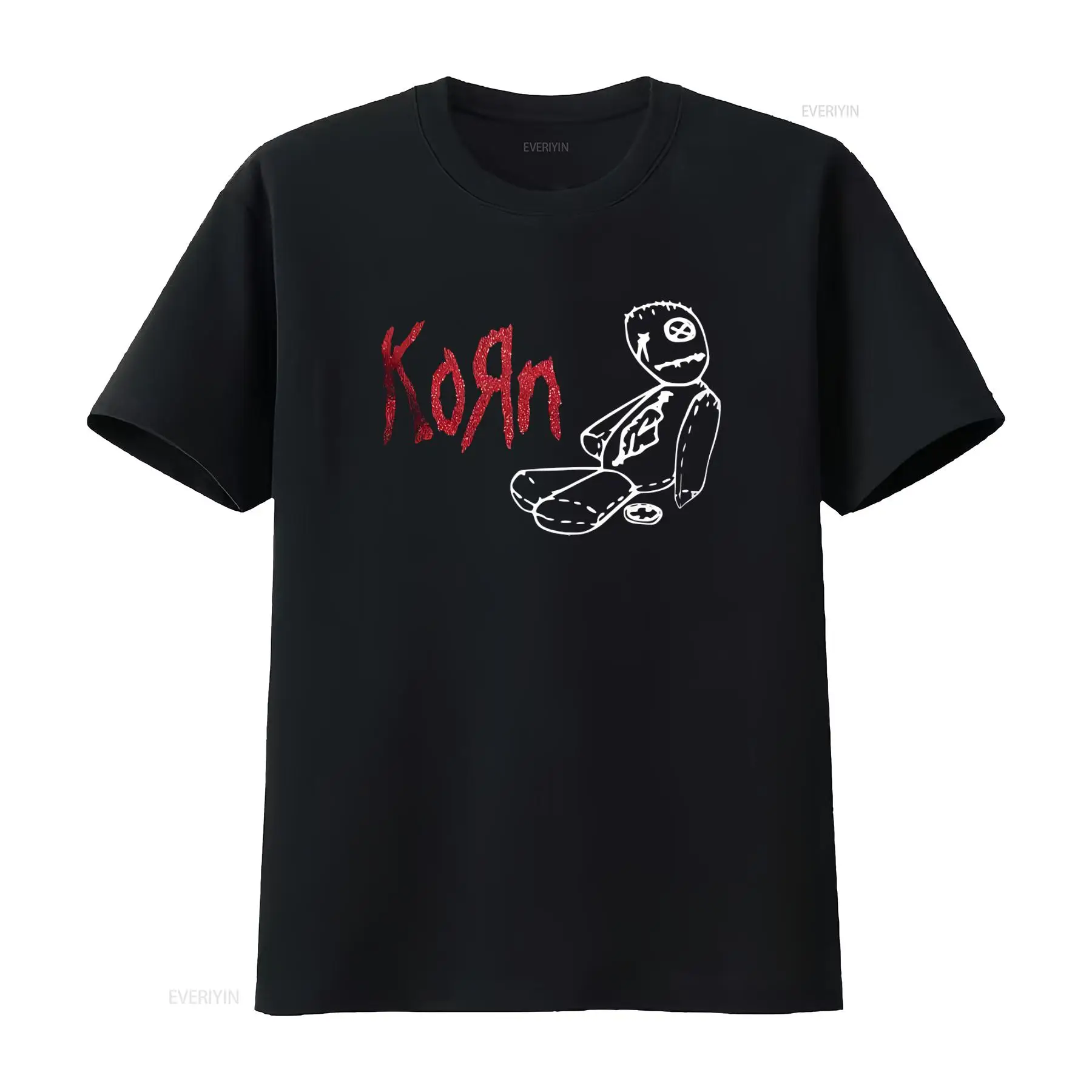 Korn Red Glitter Baby T Shirt  - Vintage Fashion Doll のレビューと価格