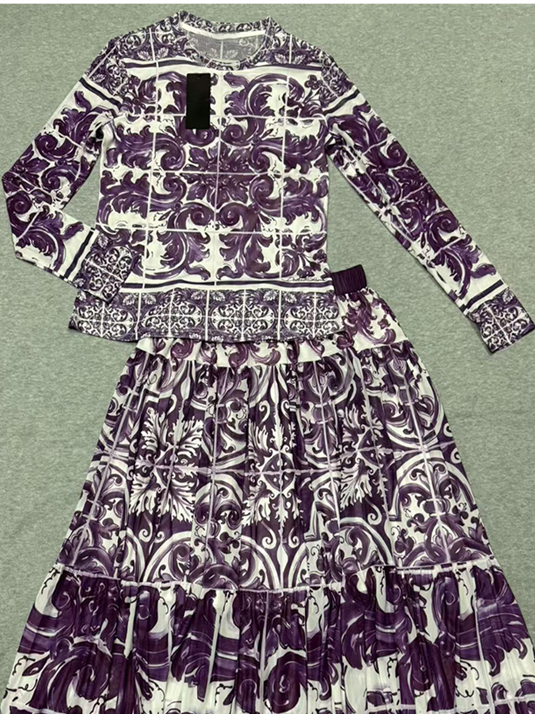 Retro blue-and-white porcelain - Vintage Fashion Pieces のレビューと価格