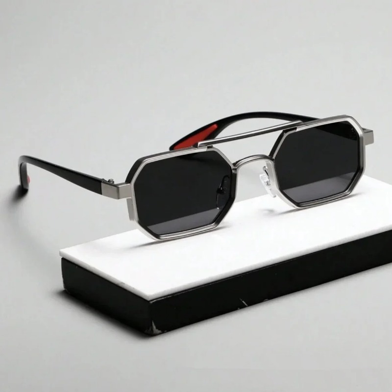 Vintage Square Sunglasses for  - Vintage Fashion Style Men のレビューと価格