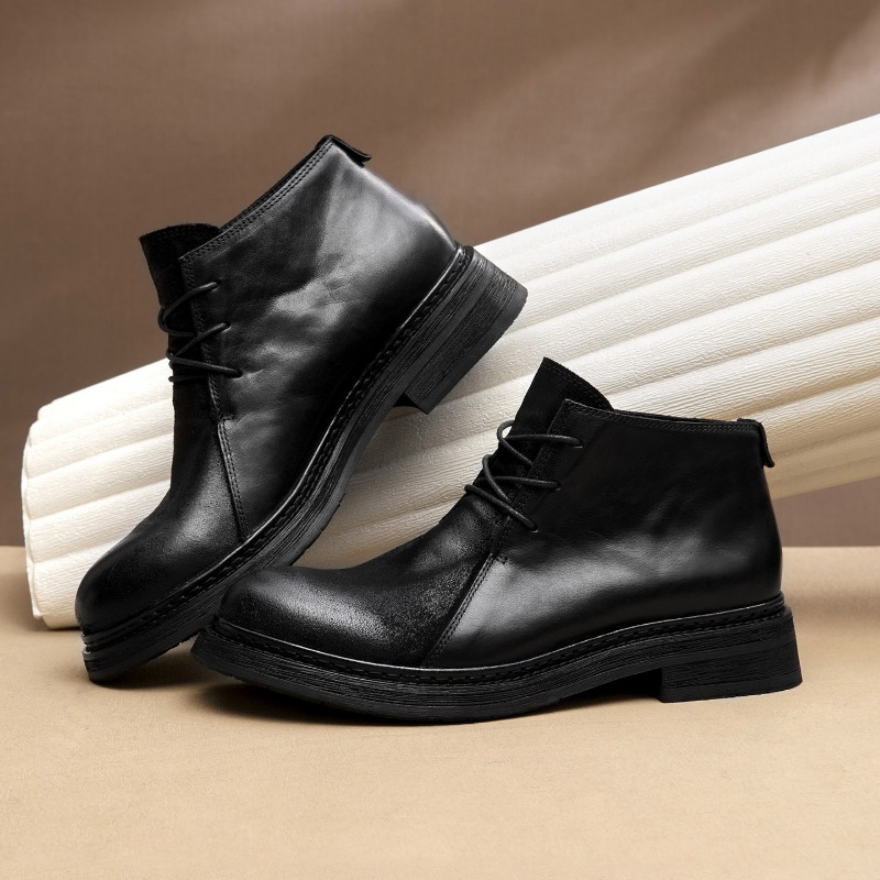 Vintage Mens Genuine Leather B - Vintage Fashion For Men のレビューと価格
