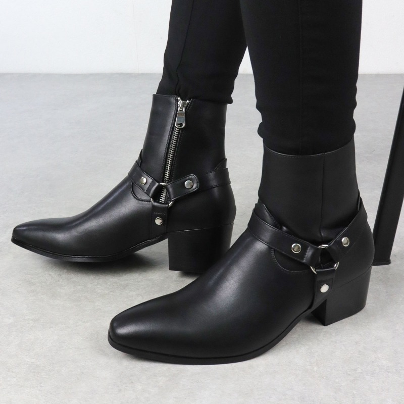 Vintage Mens Chelsea Boots wit - Vintage Fashion For Men のレビューと価格