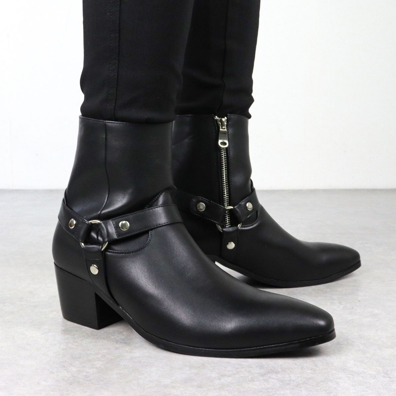 Vintage Mens Chelsea Boots wit - Vintage Fashion For Men のレビューと価格