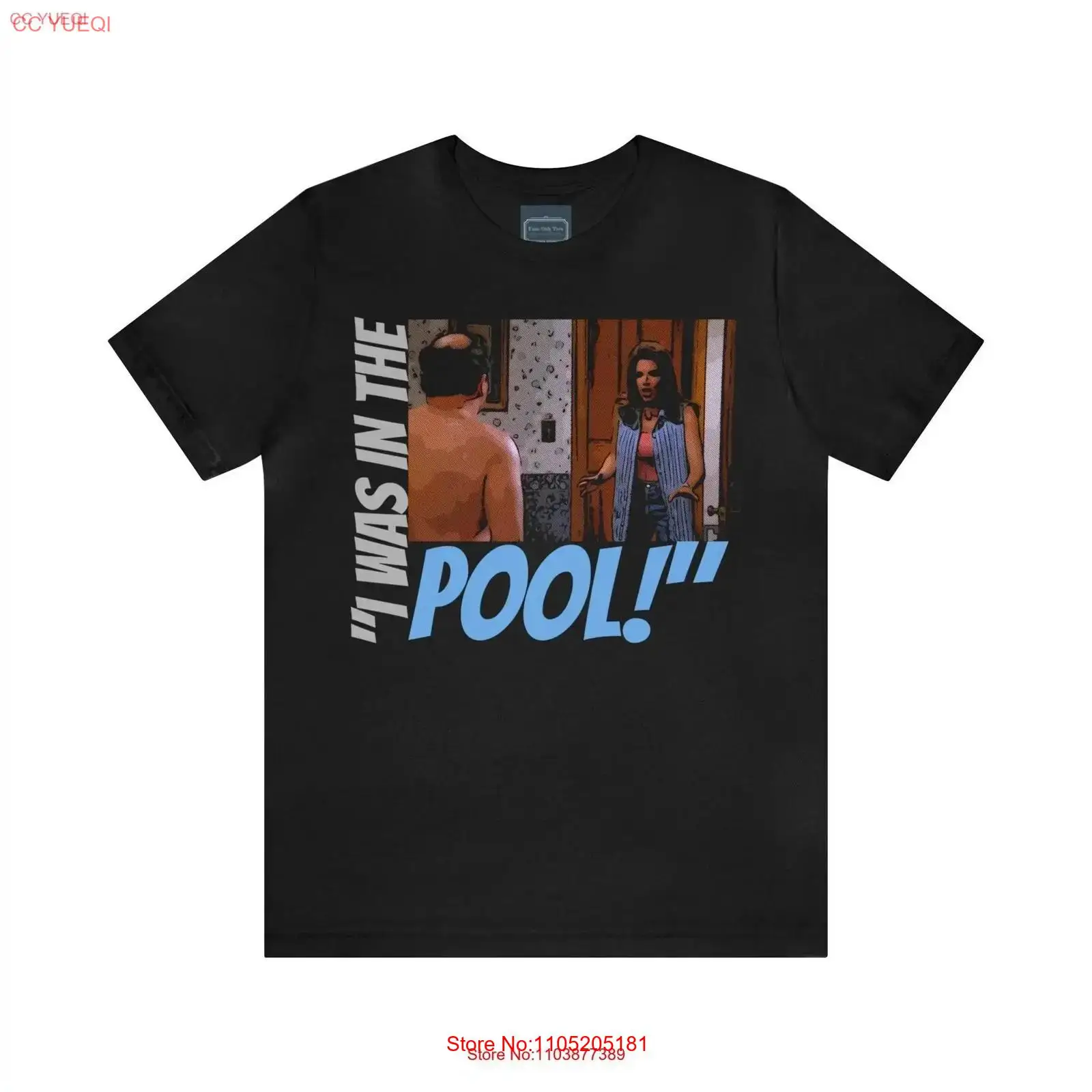 Jersey T Shirt Seinfeld tv sho - Vintage Fashion Quotes のレビューと価格