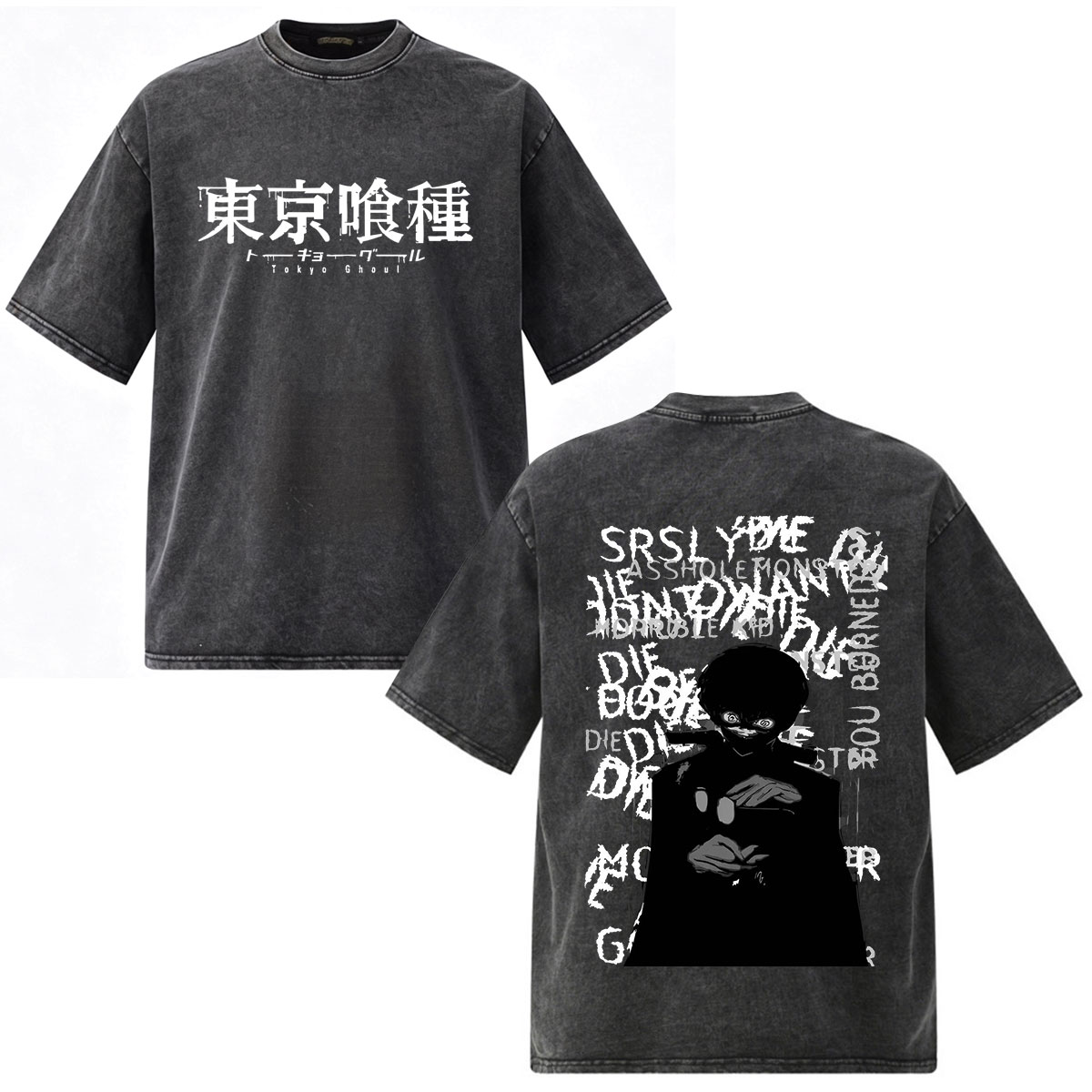 Vintage Washed Anime Tokyo Gho - Vintage Fashion Tokyo のレビューと価格